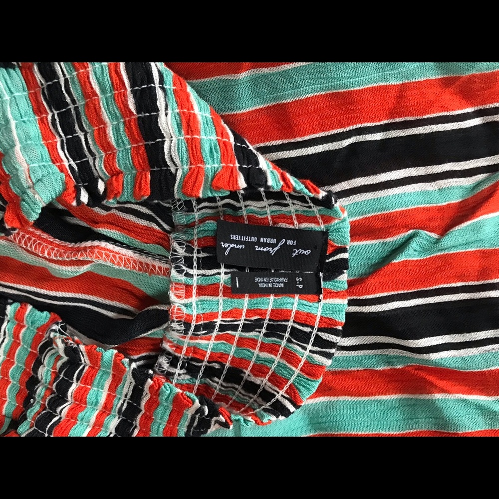 Urban Outfitters Elastic Waist Stripped Pants - S - Picture 2 of 2